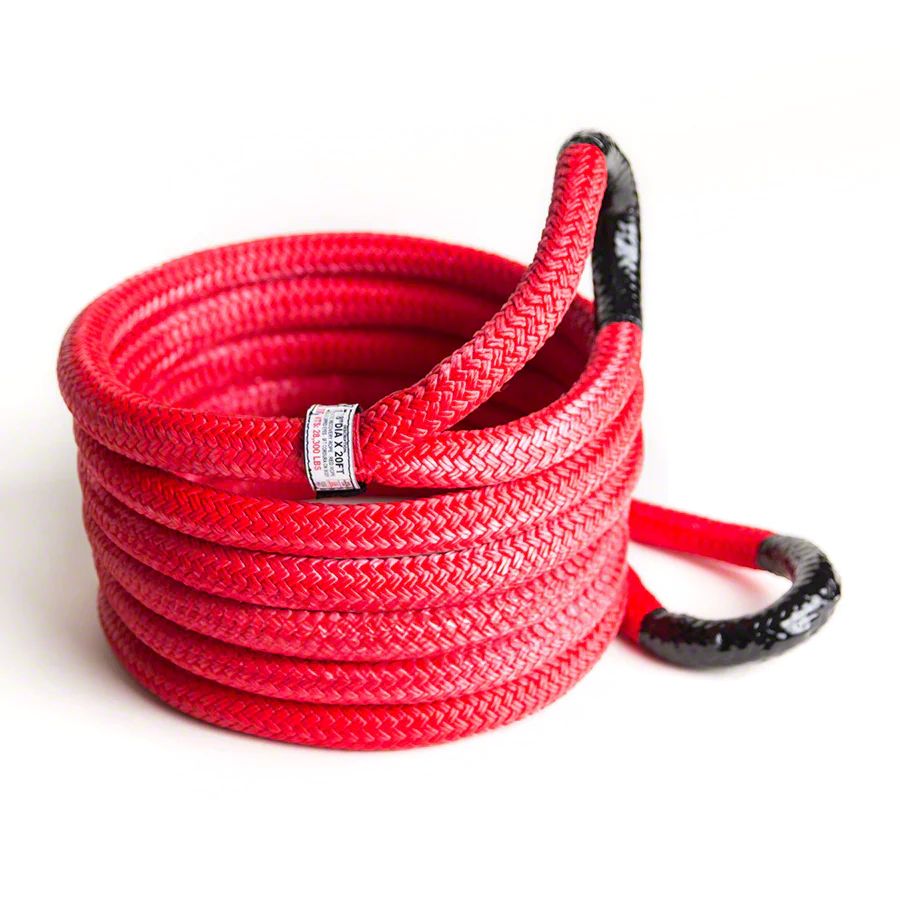 Yankum Ropes Bronco 7/8-Inch x 30-Foot Kinetic Rope; Red WBCR8730 ...