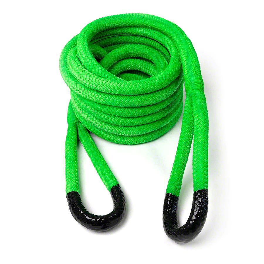 Yankum Ropes Bronco Sport 5/8-Inch x 30-Foot Kinetic Rope; Hi-Vis Green ...