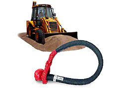 Yankum Ropes 5/8-Inch x 18-Inch Heavy Duty Braided Jacket Soft Shackle