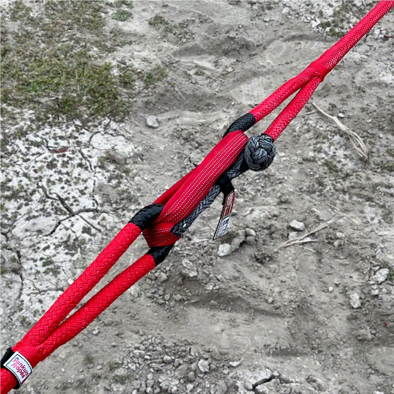 Yankum Ropes Titan XD 7/16-Inch x 20-Inch Soft Shackle with Chafe Guard ...