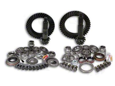 Yukon Gear Dana 30 Front Axle/35 Rear Axle Ring and Pinion Gear Kit with Install Kit; 4.88 Gear Ratio (97-06 Jeep Wrangler TJ, Excluding Rubicon)