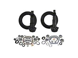 Yukon Gear Dana 30 Front Axle/Dana 44 Rear Axle Ring and Pinion Gear Kit with Install Kit; 4.56 Gear Ratio (07-18 Jeep Wrangler JK, Excluding Rubicon)