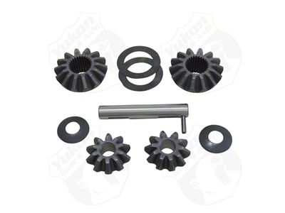Yukon Gear Differential Carrier Gear Kit; Front Axle; Dana 30; Spider Gear Set; 27-Spline; Fits Standard Open Carrier (71-06 Jeep CJ5, CJ7, Wrangler YJ & TJ)