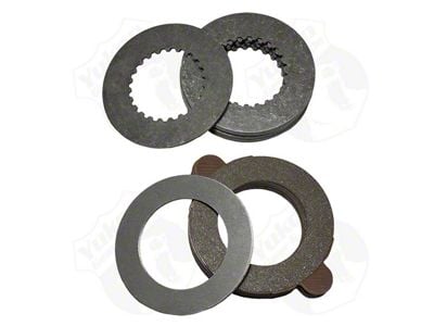 Yukon Gear Differential Carrier Gear Kit; Front Axle; Dana 44 and Chrysler 9.25-Inch; Trac-Loc Clutch Kit (66-86 Jeep CJ5 & CJ7; 97-06 Jeep Wrangler TJ)