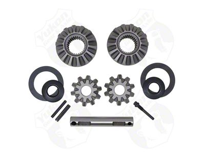 Yukon Gear Differential Carrier Gear Kit; Front Axle; Model 35; Dana 35; Standard Open Spider Gear Kit; 27-Spline; 1.620-Inch Side Gear Journal (87-06 Jeep Wrangler YJ & TJ)
