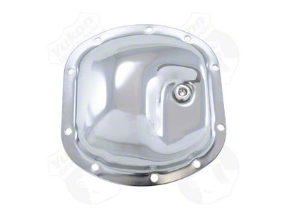 Yukon Gear Differential Cover; Front; Dana 30; Reverse Rotation; Chrome (87-95 Jeep Wrangler YJ)