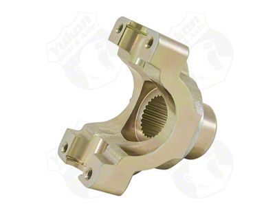Yukon Gear Differential End Yoke; Rear Differential; Dana 44; Pinion Yoke; 26-Spline; For Use with 1330 U-Joint; Strap Style; 3-Inch tall; 1.55-Inch Hub Diameter (66-06 Jeep CJ5, CJ7, Wrangler YJ & TJ)