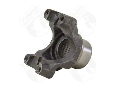 Yukon Gear Differential End Yoke; Rear Differential; AMC Model 20; Pinion Yoke; 28-Spline; For Use with 1310 U-Joint; Strap Style (76-86 Jeep CJ5 & CJ7)