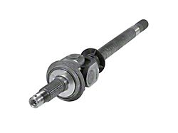 Yukon Gear Drive Axle Shaft; Front Left; Dana 30; Crush Sleeve Design; 27-Spline; 22.70-Inch Long (87-06 Jeep Wrangler YJ & TJ)