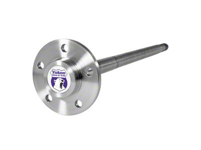 Yukon Gear Drive Axle Shaft; Rear Right; Model 35; 27-Spline; 29.25-Inch Long; C-Clip Axle; 5 x 4.50-Inch Bolt Pattern (90-06 Jeep Wrangler YJ & TJ)