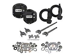 Yukon Gear Stage 3 Dana 30 Front Axle/Dana 44 Rear Axle Ring and Pinion Gear Kit; 5.13 Gear Ratio (07-18 Jeep Wrangler JK, Excluding Rubicon)