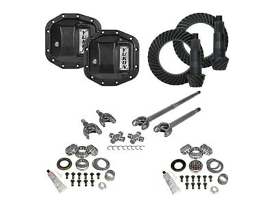 Yukon Gear Stage 3 Dana 30 Front Axle/Dana 35 Rear Axle Ring and Pinion Gear Kit; 4.88 Gear Ratio (18-25 Jeep Wrangler JL, Excluding Rubicon)