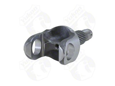 Yukon Gear Stub Axle; Front Outer; Dana 30; Crush Sleeve Design; 4340 Chrome-Moly Replacement; 27-Spline; 6.11-Inch Long (87-06 Jeep Wrangler YJ & TJ)
