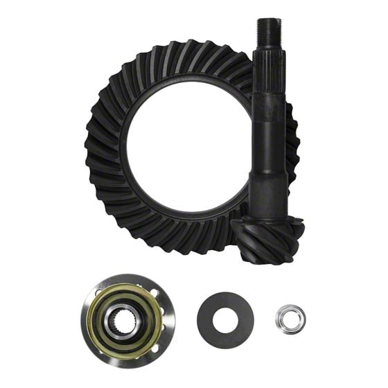 Yukon Gear Tacoma Differential Ring and Pinion Rear Toyota 8 Inch Ring and Pinion Set 5.29 Ratio 29 Spline Pinion 10 Bolt Ring Gear With 29 Spline Yoke Kit YG TV6 529K 16 17 Tacoma Free Shipping