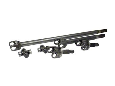Yukon Gear 4340 Chrome-Moly Dana 30 Replacement Front Axle Kit (07-18 Jeep Wrangler JK)