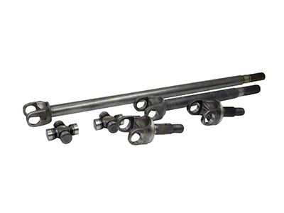 Yukon Gear 4340 Chrome-Moly Dana 30 Replacement Front Axle Kit with SuperJoints (07-18 Jeep Wrangler JK)
