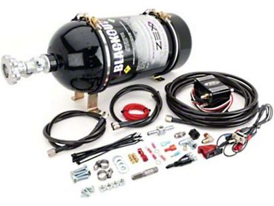 ZEX Blackout Wet Injected Nitrous System (06-10 Jeep Grand Cherokee WK SRT8)