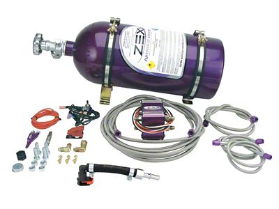 ZEX Wet Injected Nitrous System with Purple Bottle (06-10 Jeep Grand Cherokee WK SRT8)