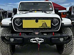 ZKD Customs Grille Insert; DTOM Flag (24-25 Jeep Gladiator JT)