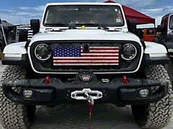 ZKD Customs Grille Insert; Merica Distressed (24-25 Jeep Gladiator JT)