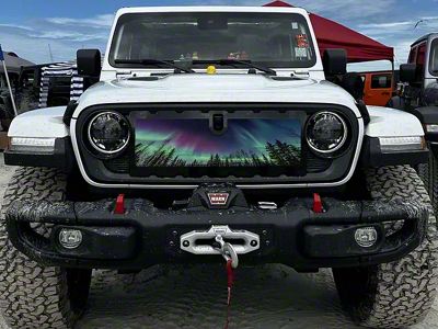 ZKD Customs Grille Insert; Northern Lights (24-25 Jeep Gladiator JT)