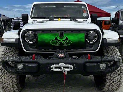 ZKD Customs Grille Insert; Radiation (24-25 Jeep Gladiator JT)