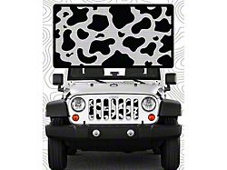 ZKD Customs Grille Insert; Cow Print (07-18 Jeep Wrangler JK)