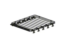 Zombie Racks Wasteland Full Roof Rack with Double Tap Rails; Raw (20-25 Jeep Gladiator JT)