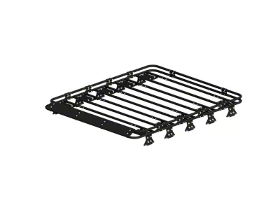 Zombie Racks Wasteland Full Roof Rack with Double Tap Rails; Raw (20-25 Jeep Gladiator JT)