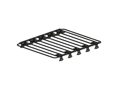 Zombie Racks Wasteland Full Roof Rack with Hybrid Death Rails; Raw (20-25 Jeep Gladiator JT)