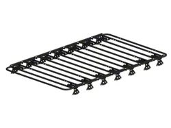 Zombie Racks Wasteland Full Roof Rack with Hybrid Death Rails; Raw (18-25 Jeep Wrangler JL 4-Door)