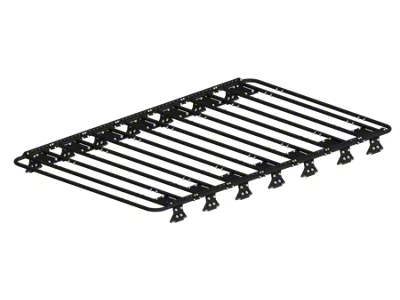 Zombie Racks Wasteland Full Roof Rack with Hybrid Death Rails; Raw (18-25 Jeep Wrangler JL 4-Door)