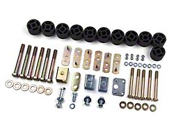 Zone Offroad 1.25-Inch Body Lift Kit (97-06 Jeep Wrangler TJ)
