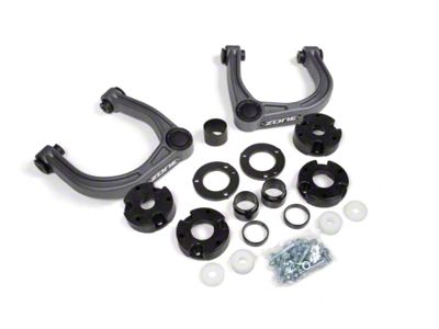 Zone Offroad 4-Inch Adventure Series Upper Control Arm Suspension Lift Kit (21-25 Bronco 4-Door w/ Base Shock Package)