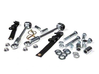 Zone Offroad Front Sway Bar Disconnects for 2 to 5-Inch Lift (20-25 Jeep Gladiator JT)