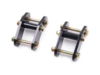 Zone Offroad 0.50-Inch Lift Leaf Spring Shackles (76-86 Jeep CJ7)