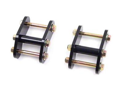 Zone Offroad 0.50-Inch Lift Leaf Spring Shackles (76-95 Jeep CJ7 & Wrangler YJ)