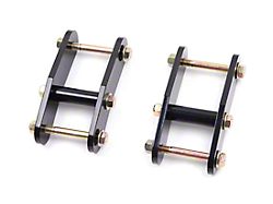 Zone Offroad 1 to 1.50-Inch Lift Leaf Spring Shackles (76-86 Jeep CJ7)