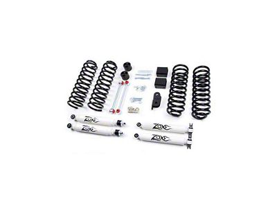 Zone Offroad 3-Inch Coil Spring Suspension Lift Kit with Nitro Shocks (07-11 Jeep Wrangler JK 4-Door)