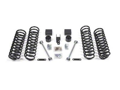 Zone Offroad 4-Inch Coil Spring Suspension Lift Kit with Nitro Shocks (12-18 Jeep Wrangler JK 2-Door)