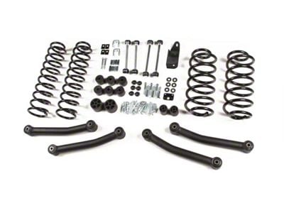Zone Offroad 4-Inch Coil Spring Suspension Lift Kit (03-06 Jeep Wrangler TJ)