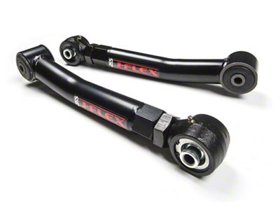 JKS Manufacturing J-Flex Adjustable Front Lower Control Arm for 0 to 6-Inch Lift (97-06 Jeep Wrangler TJ)