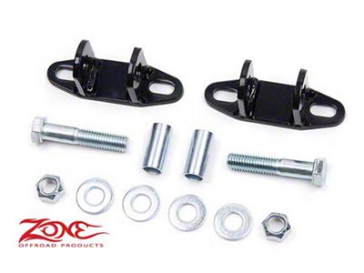 Zone Offroad Bar Pin Eliminator; Pair (97-06 Jeep Wrangler TJ)