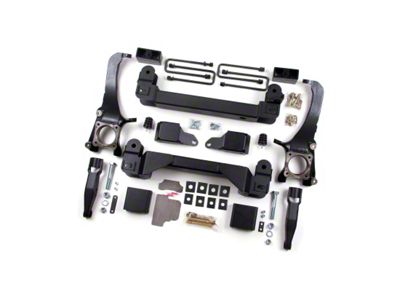 Zone Offroad 5-Inch Suspension Lift Kit with Fox Shocks (16-21 4WD Tundra, Excluding TRD Pro)