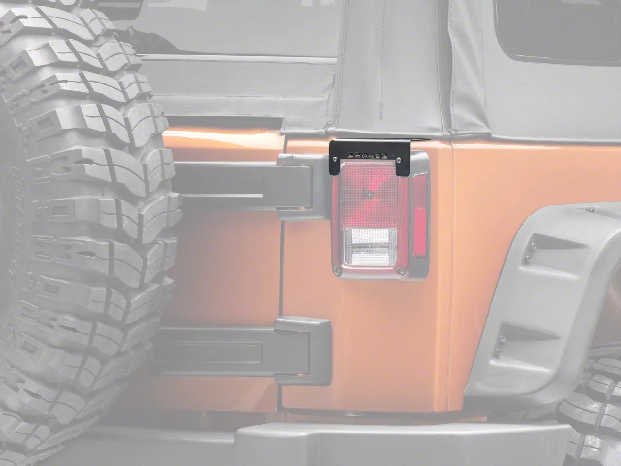ZRoadz Jeep Wrangler 3 in. LED Light Cube Rear Tail Light