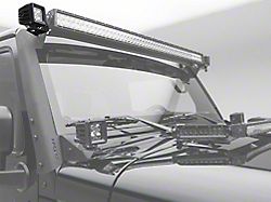 ZRoadz 3-Inch LED Light Cube Roof Side Mounting Brackets (07-18 Jeep Wrangler JK)