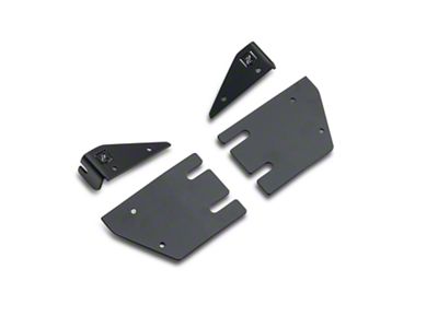 ZRoadz 30-Inch LED Light Bar Hood Cowl Mounting Brackets (18-25 Jeep Wrangler JL, Excluding 4xe)