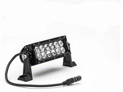 ZRoadz 6-Inch Double Row Straight LED Light Bar; Spot Beam (Universal; Some Adaptation May Be Required)