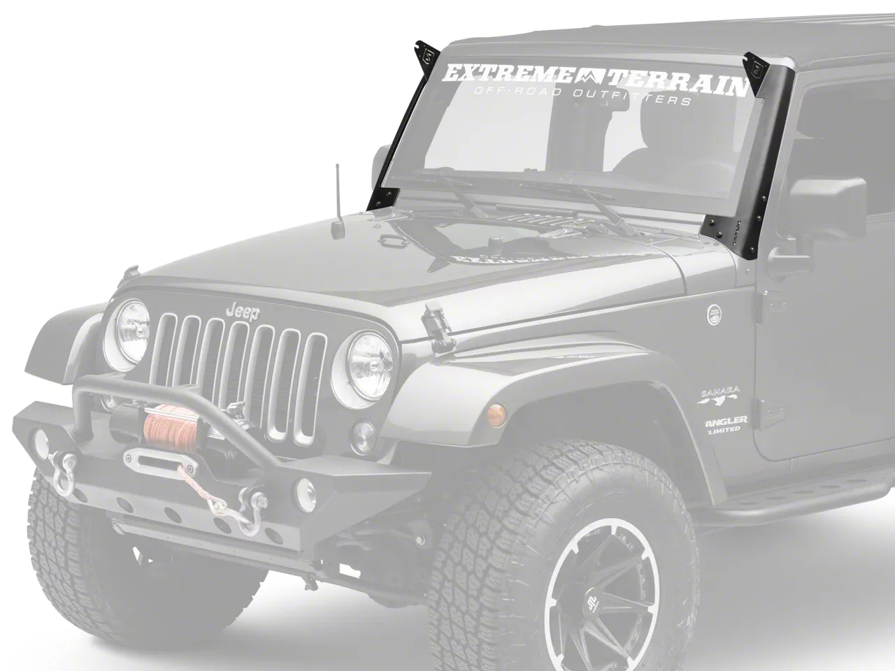 ZRoadz Jeep Wrangler 52 in. LED Light Bar Roof Level