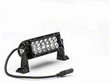 ZRoadz 6-Inch Double Row Straight LED Light Bar; Spot Beam (Universal; Some Adaptation May Be Required)